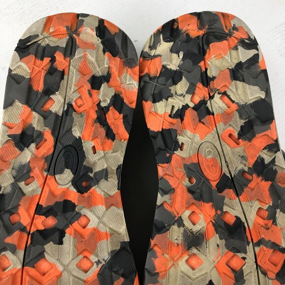 Chaco Mens Size 10** Odyssey Grey Orange Double Pull Loop Buckle Outdoor Sandals